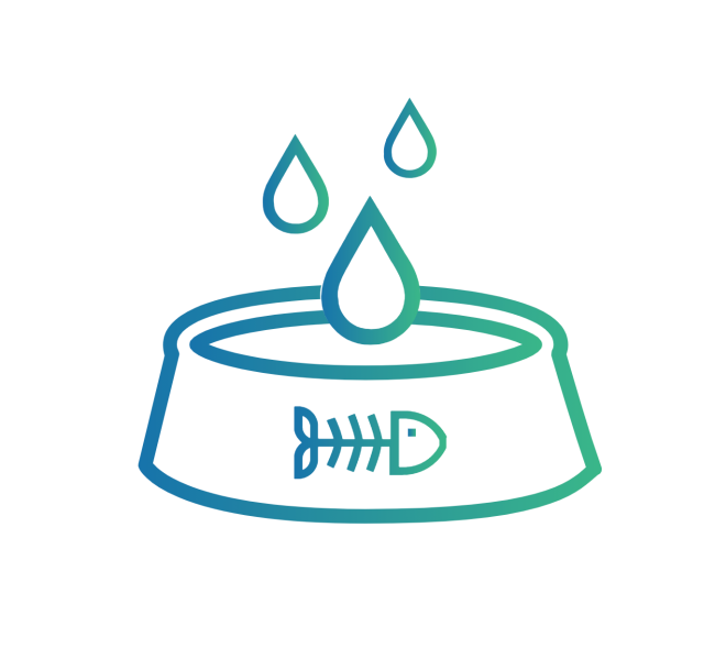 Caninsulin.com cat water bowl icon