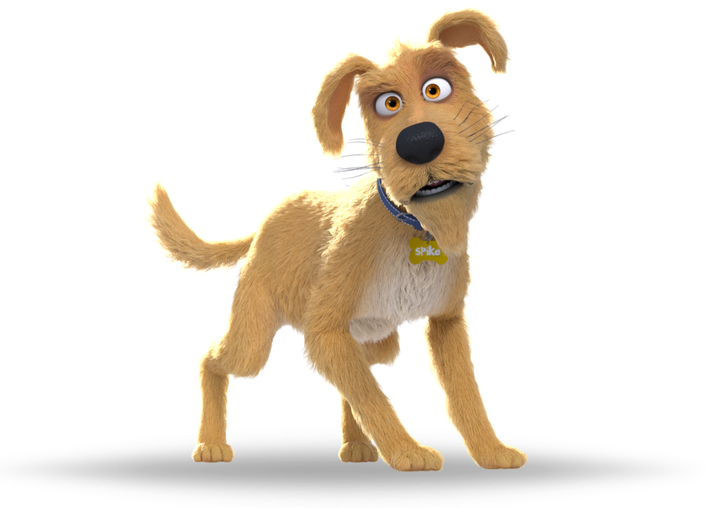 Caninsulin.com animated dog named Spike