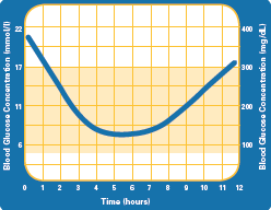 Caninsulin.com Glucose Curve